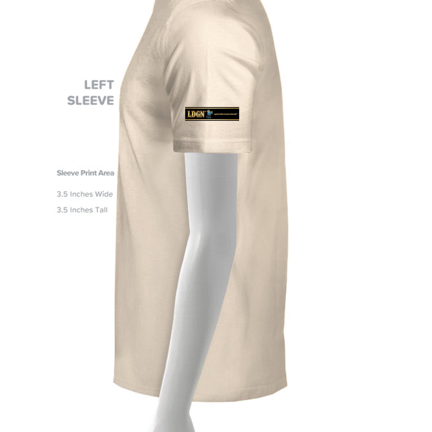 Natural Heather - 3321 - SLEEVE_LEFT