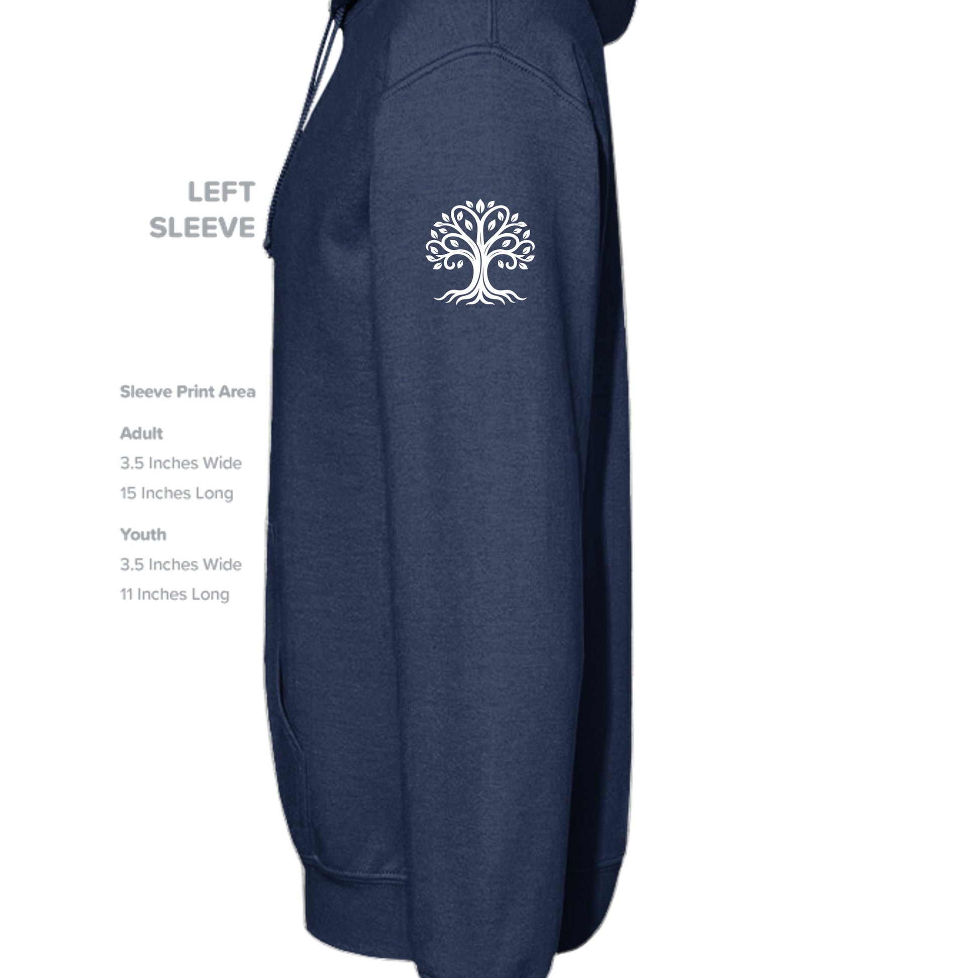 MIDNIGHT NAVY - 9303 - SLEEVE_LEFT