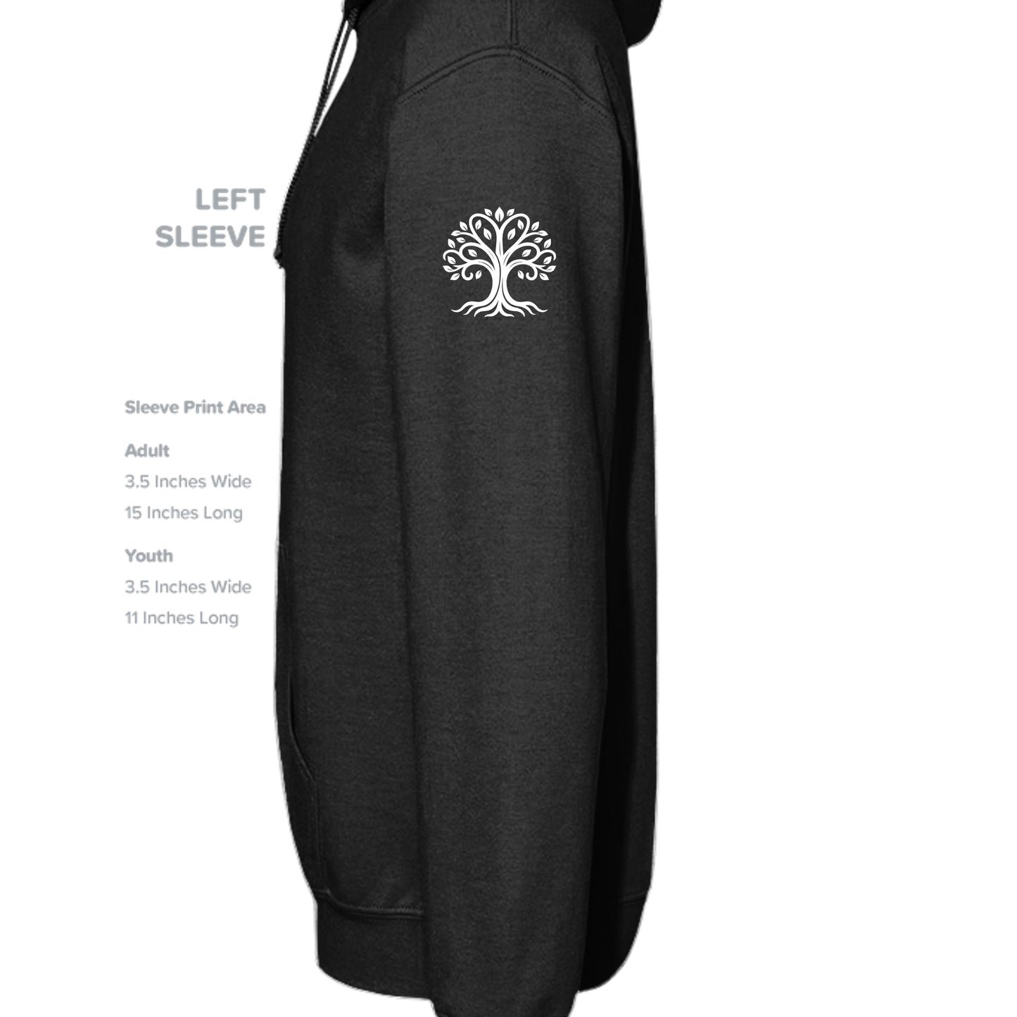 GRAPHITE BLACK - 9303 - SLEEVE_LEFT