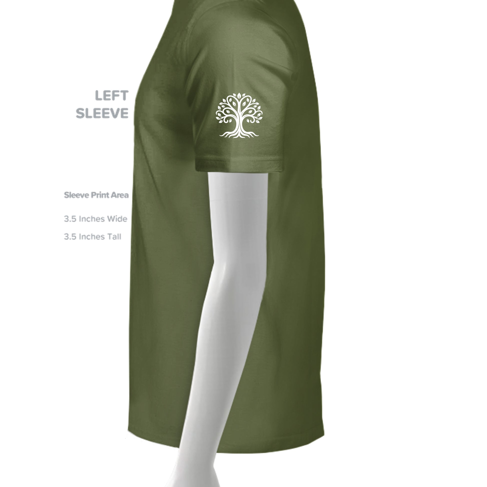 MILITARY GREEN - 6610 - SLEEVE_LEFT